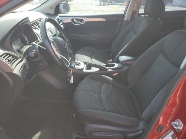  NISSAN SENTRA 2013 Красный