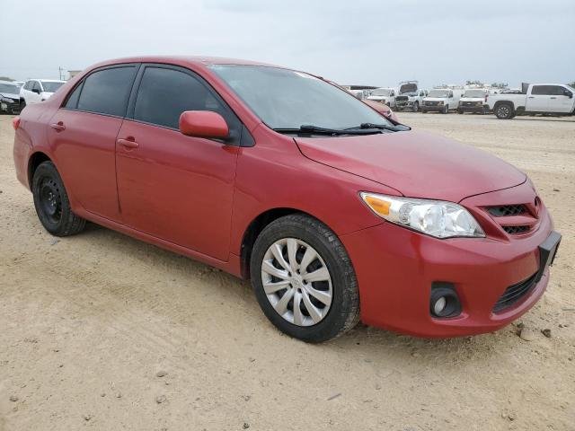  TOYOTA COROLLA 2012 Красный