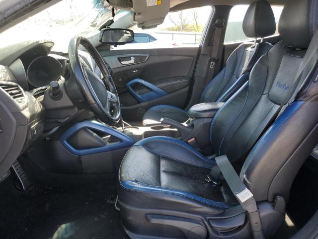  HYUNDAI VELOSTER 2014 Srebrny