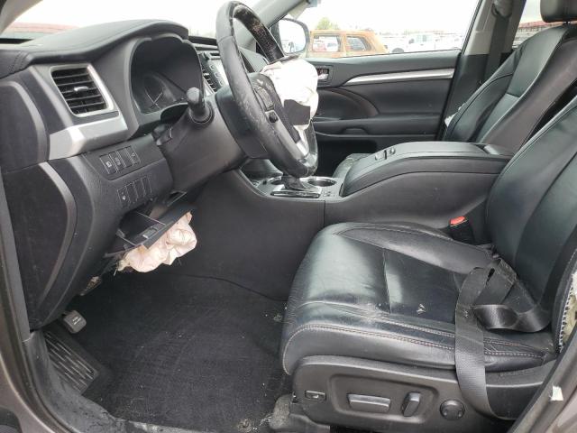  TOYOTA HIGHLANDER 2017 Szary