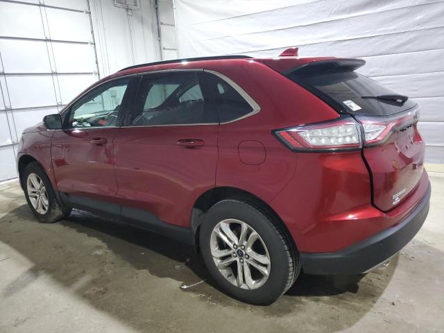 Паркетники FORD EDGE 2016 Бордовый