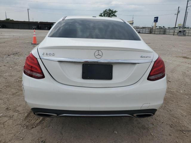 Седани MERCEDES-BENZ C-CLASS 2016 Білий