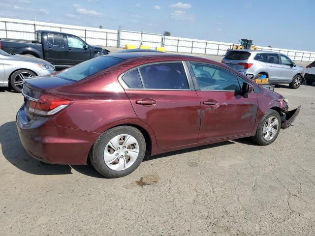 Седаны HONDA CIVIC 2015 Бордовый