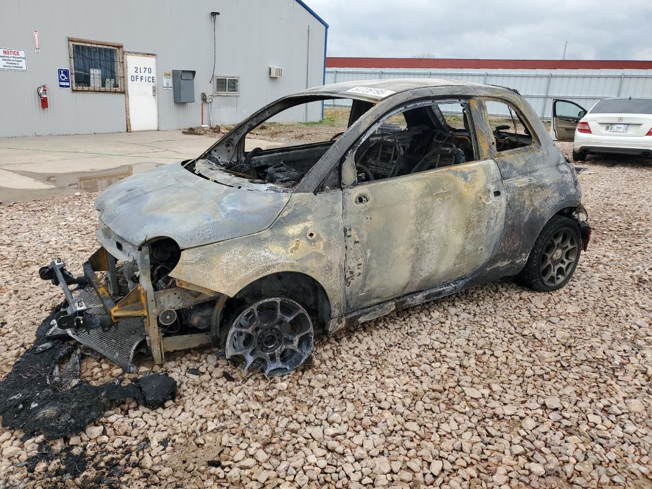2013 Fiat 500 Sport en Venta en Rapid City, SD - Burn
