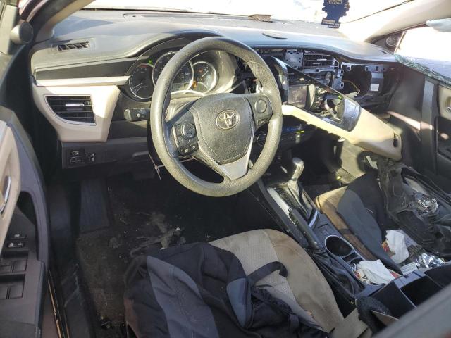 Седани TOYOTA COROLLA 2016 Сріблястий