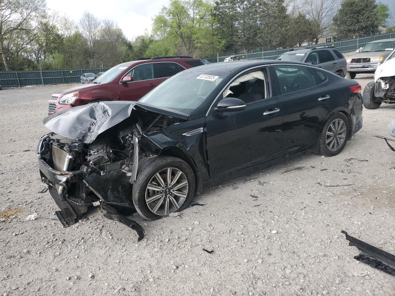 2019 Kia Optima Lx na sprzedaż w Madisonville, TN - Front End