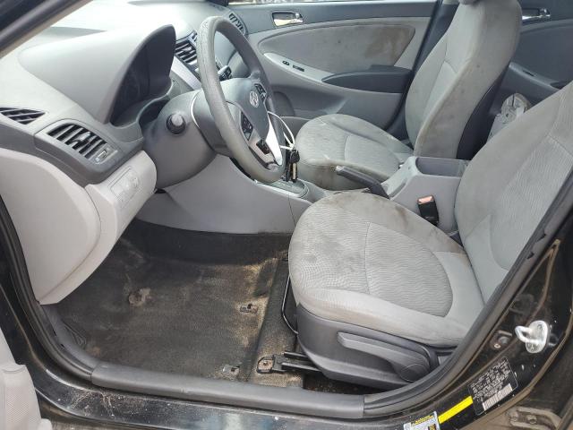  HYUNDAI ACCENT 2012 Черный