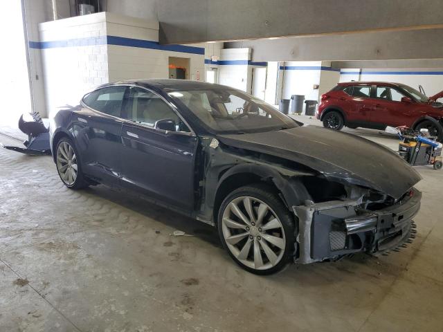  TESLA MODEL S 2014 Blue
