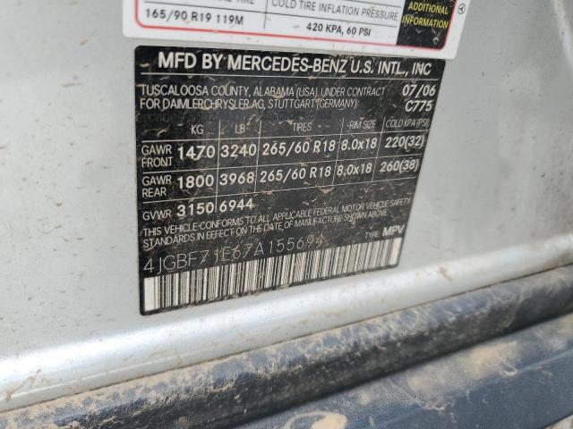 2007 MERCEDES-BENZ GL 450 4MATIC
