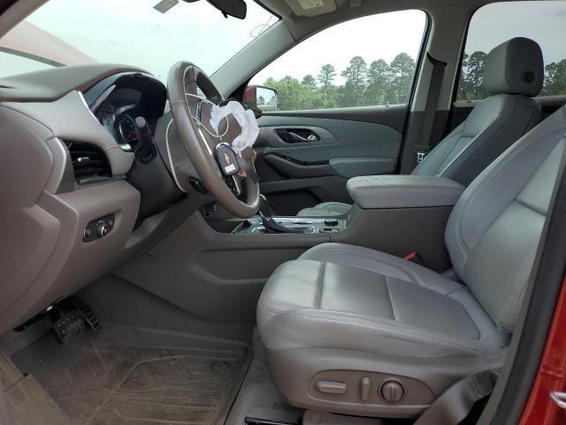  CHEVROLET TRAVERSE 2020 Czerwony