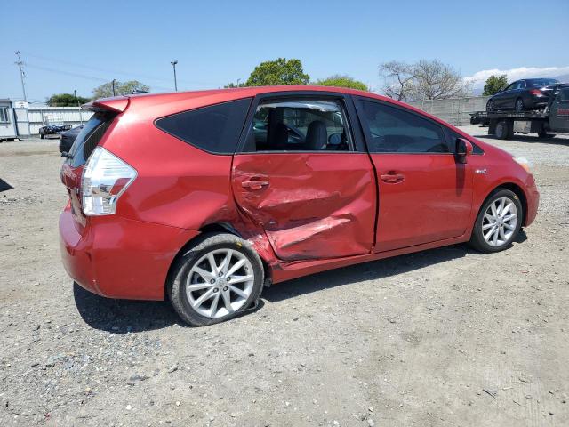  TOYOTA PRIUS 2013 Красный
