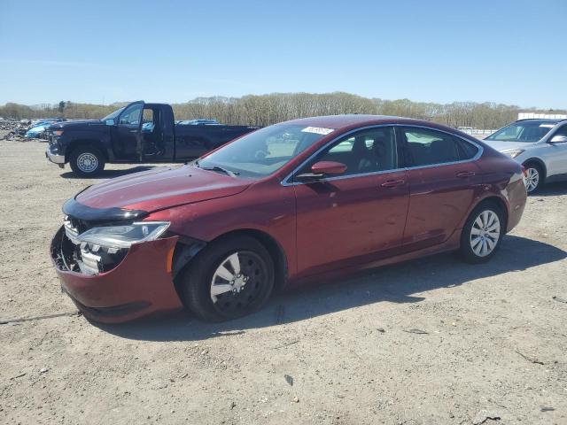 Sedans CHRYSLER 200 2015 Red
