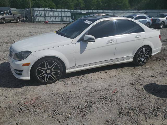 Седани MERCEDES-BENZ C-CLASS 2013 Білий