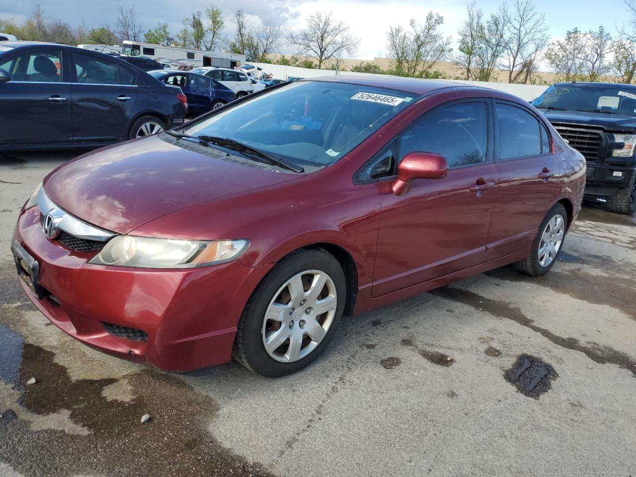 2010 Honda Civic Lx for Sale in Bridgeton, MO - Top/Roof