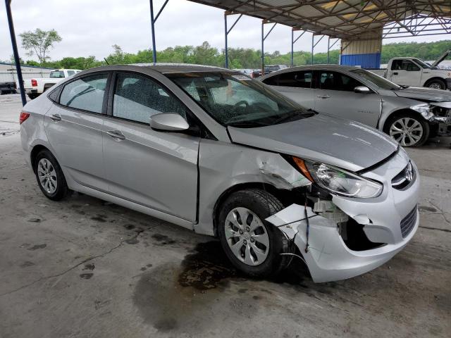 HYUNDAI ACCENT 2016 Srebrny