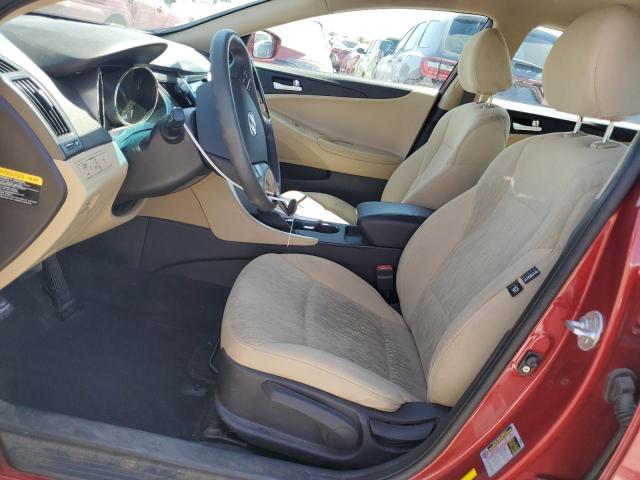  HYUNDAI SONATA 2012 Red