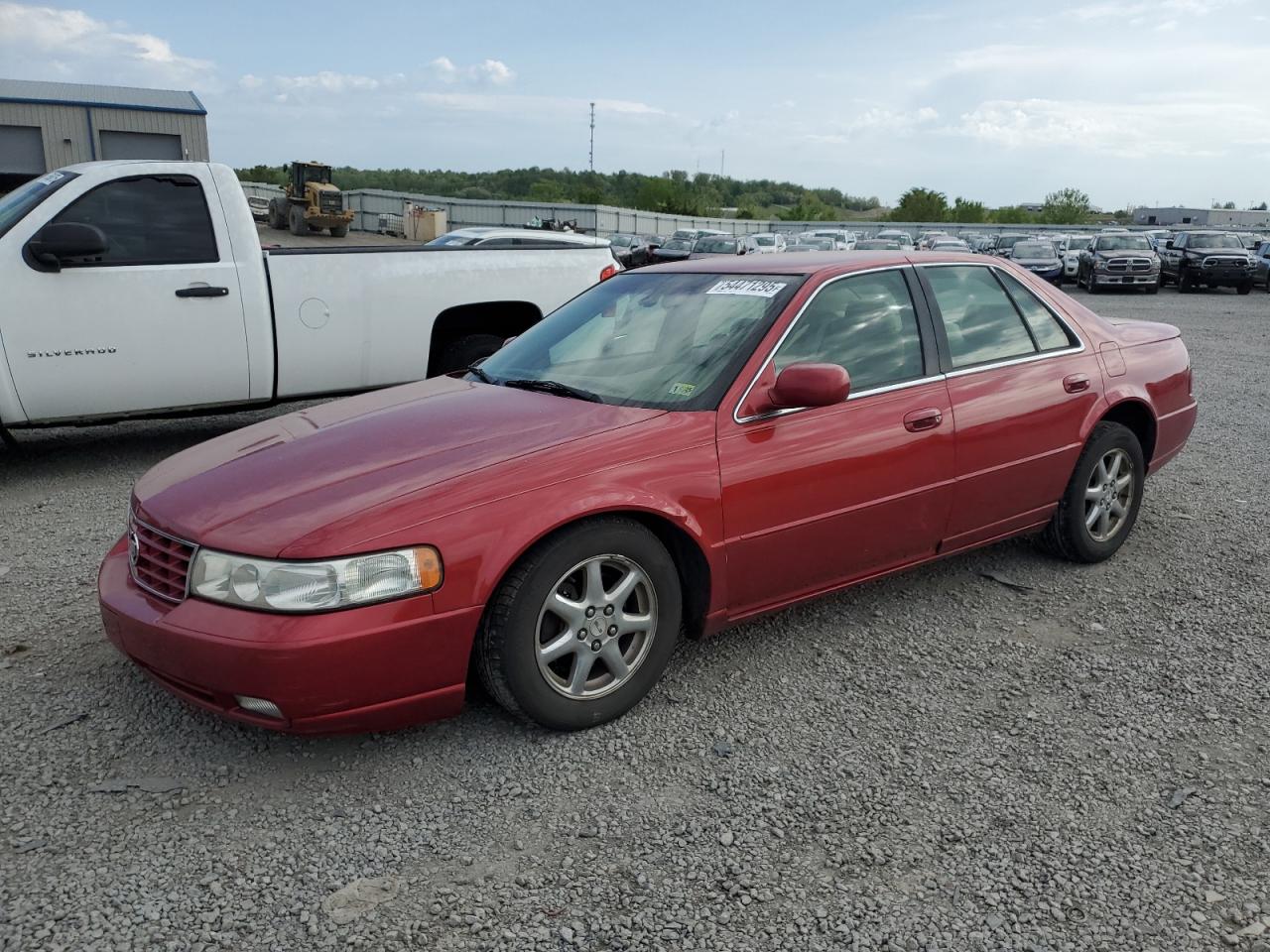 2004 CADILLAC SEVILLE RED VIN: 1G6KS54YX4U100916