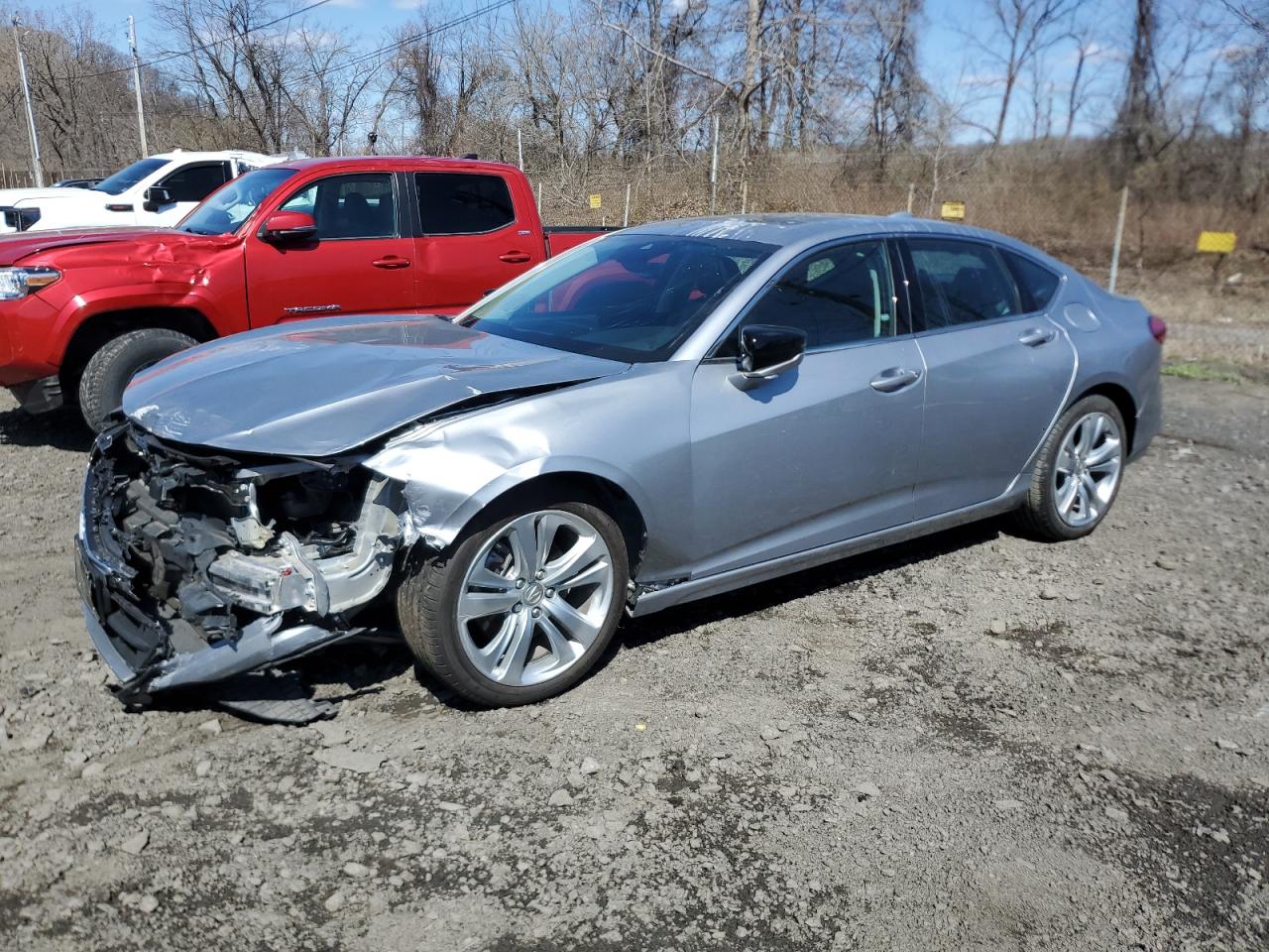 2021 Acura Tlx Technology للبيع في Marlboro، NY - Front End