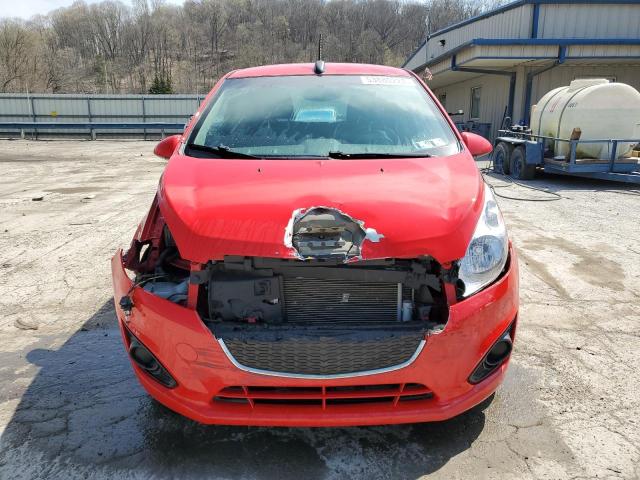  CHEVROLET SPARK 2015 Czerwony