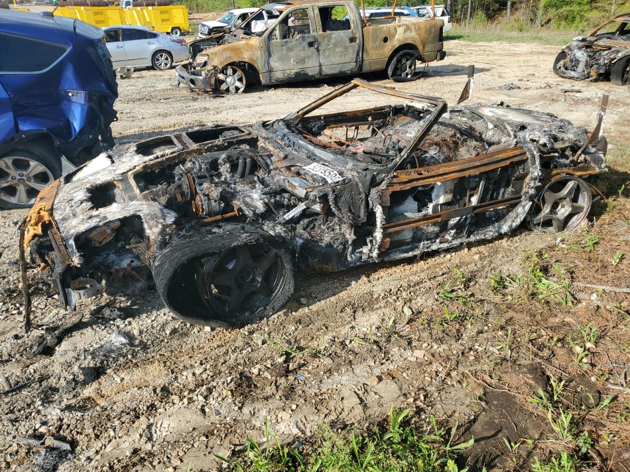 1990 Chevrolet Corvette en Venta en Gaston, SC - Burn
