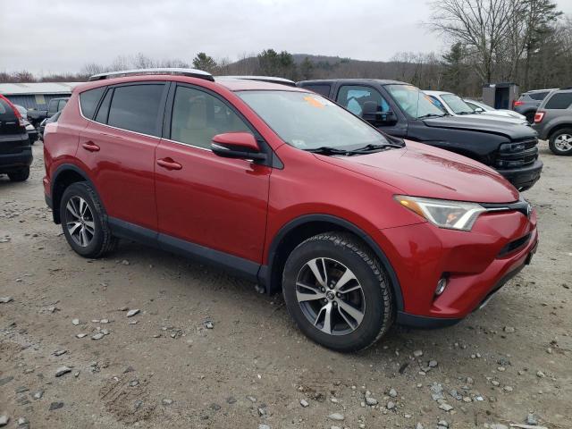  TOYOTA RAV4 2016 Червоний