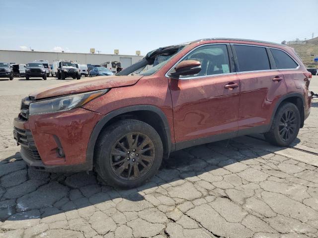 TOYOTA HIGHLANDER 2019 Красный