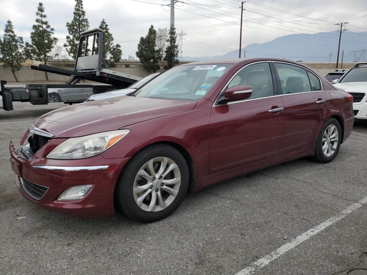 2013 Hyundai Genesis 3.8L de vânzare în Rancho Cucamonga, CA - Front End
