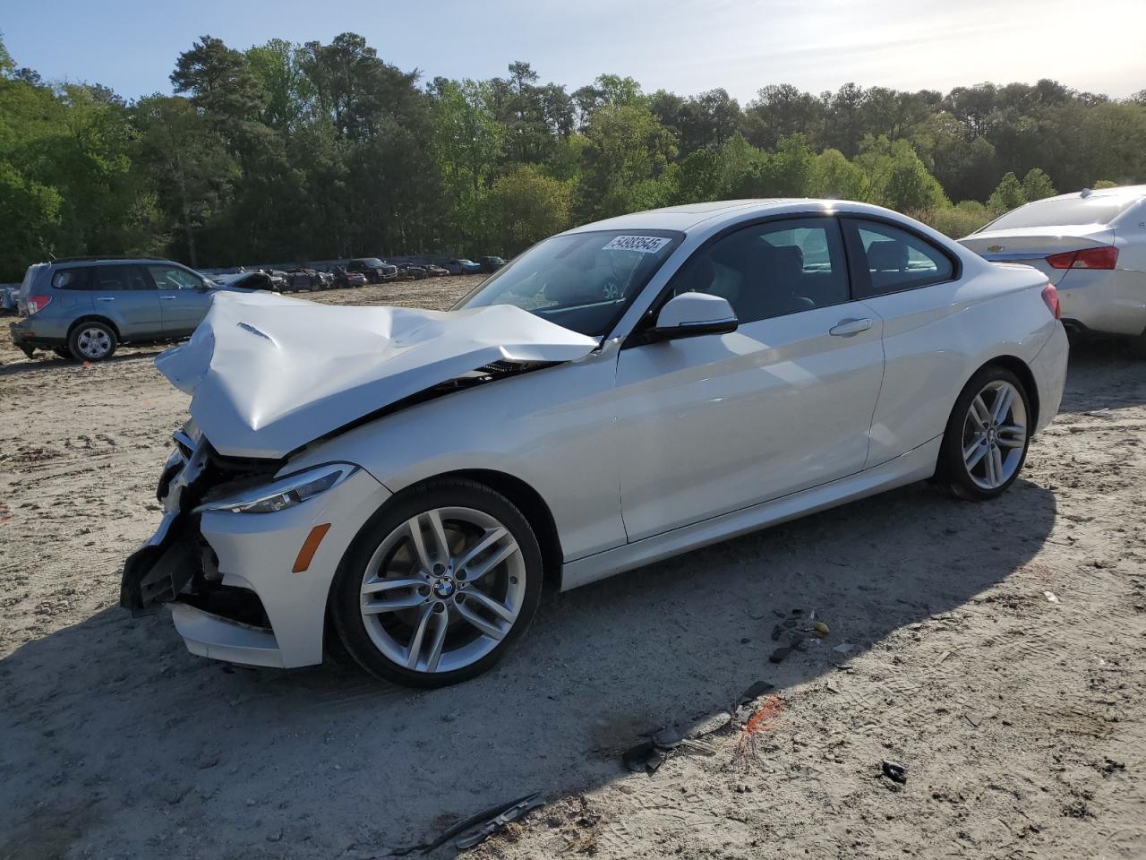 2016 Bmw 228 Xi Sulev de vânzare în Seaford, DE - Front End