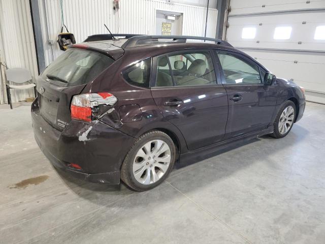  SUBARU IMPREZA 2013 Burgundy
