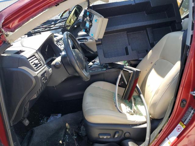  LEXUS CT 200 2012 Czerwony