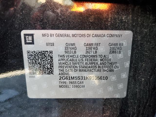 2019 CADILLAC XTS LUXURY