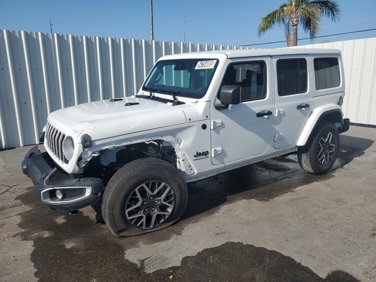 2025 Jeep Wrangler Sahara للبيع في Riverview، FL - Side