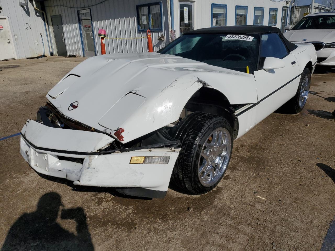 1990 Chevrolet Corvette en Venta en Pekin, IL - Front End