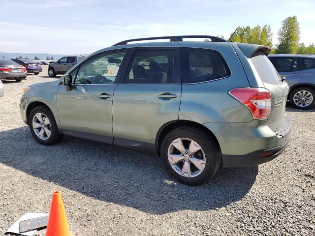  SUBARU FORESTER 2015 Zielony