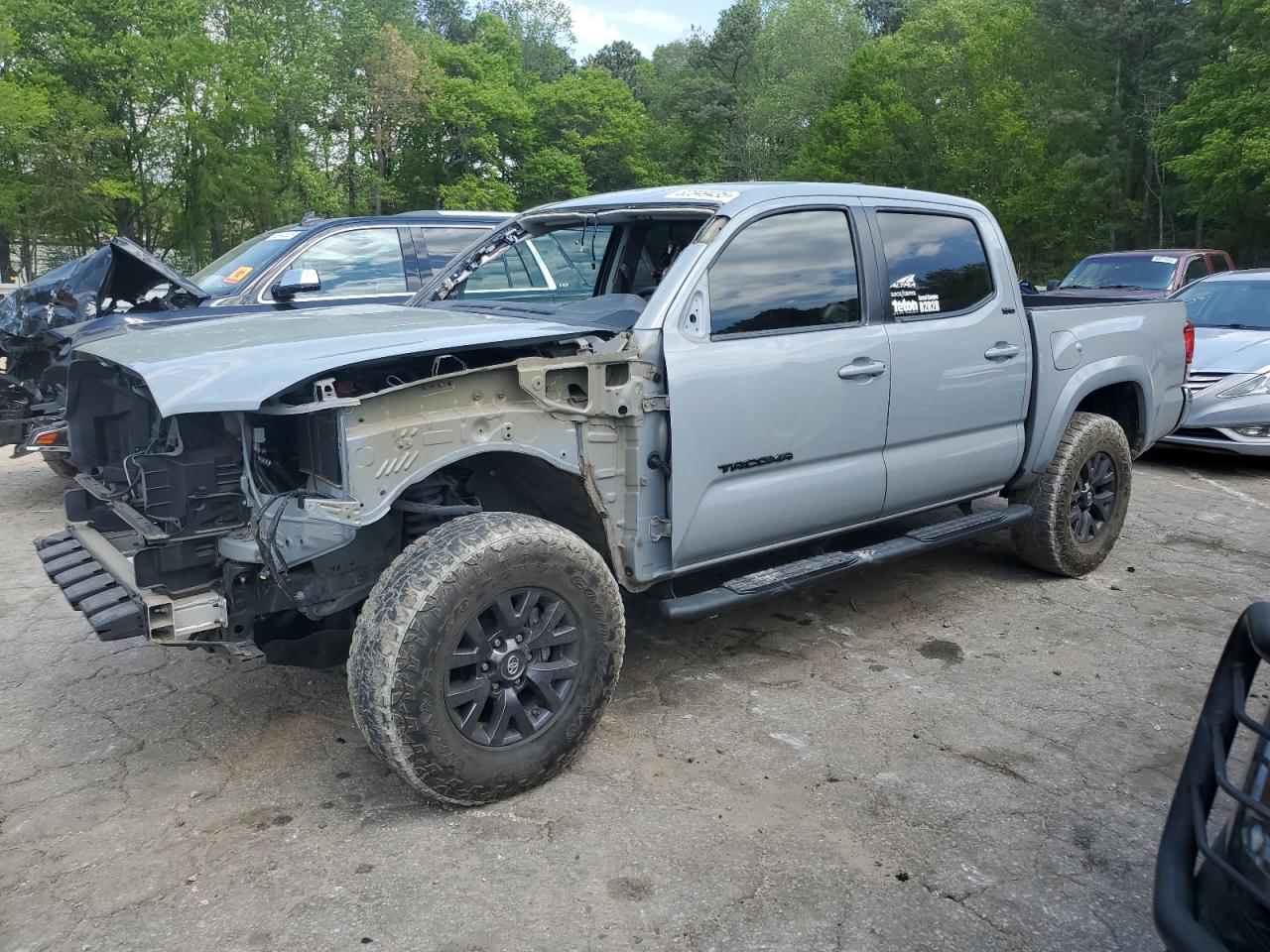 2020 Toyota Tacoma Double Cab na sprzedaż w Austell, GA - Top/Roof