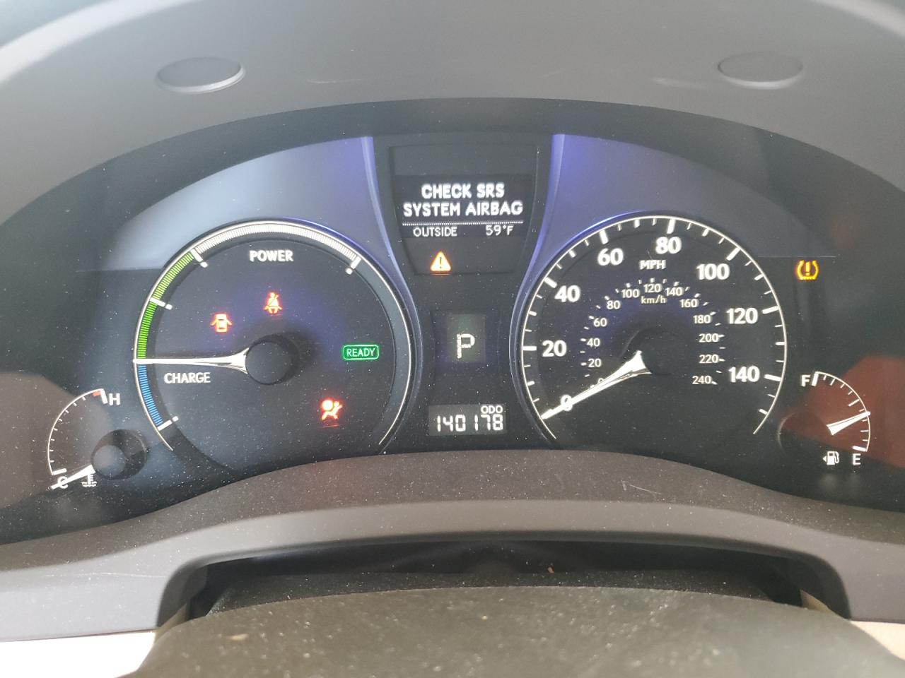 2012 Lexus Rx 450H VIN: JTJBC1BA2C2430128 Lot: 55112865