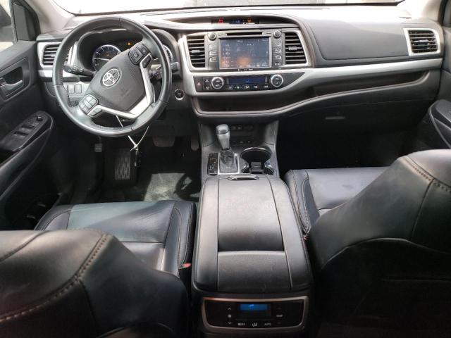  TOYOTA HIGHLANDER 2017 Czarny
