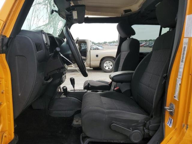 Паркетники JEEP WRANGLER 2012 Жовтий