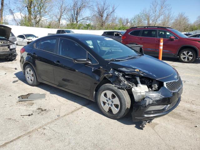 Sedans KIA FORTE 2016 Black