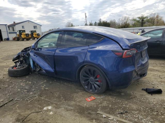  TESLA MODEL Y 2022 Granatowy
