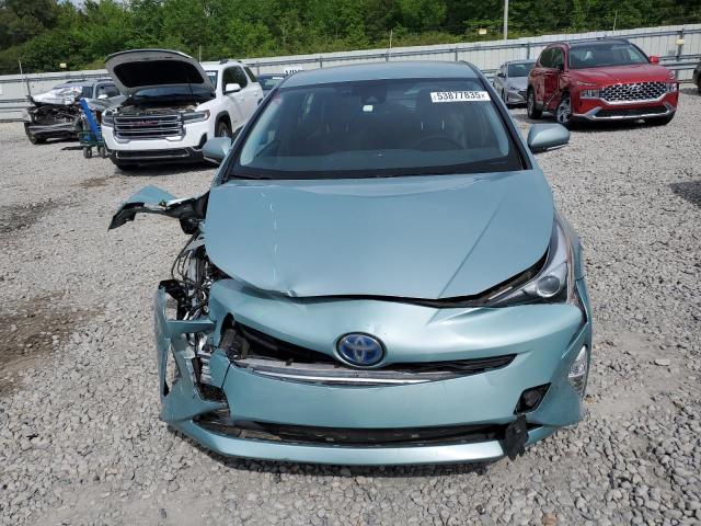  TOYOTA PRIUS 2016 Бирюзовый