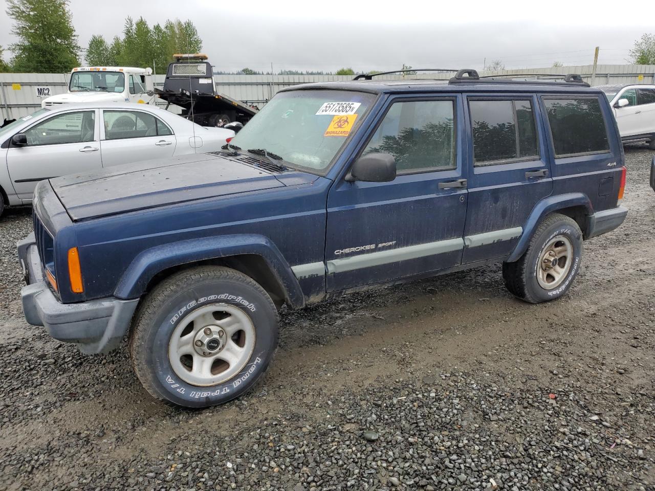 2000 Jeep Cherokee Sport na sprzedaż w Arlington, WA - Mechanical
