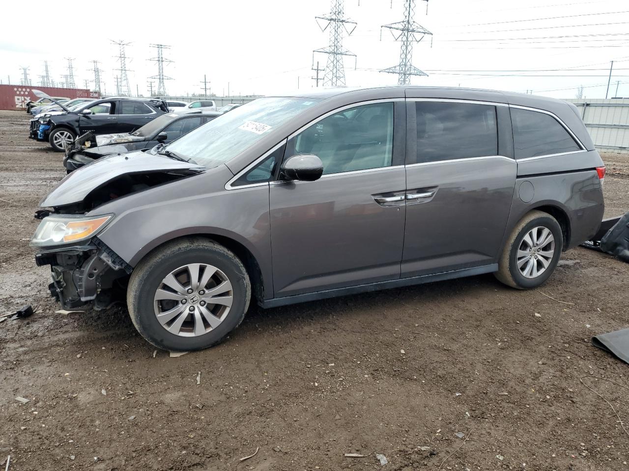 2015 Honda Odyssey Ex за продажба в Elgin, IL - Front End