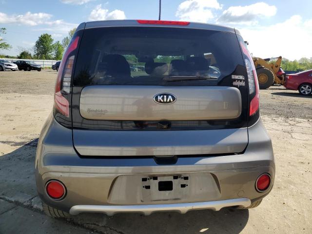  KIA SOUL 2018 Сріблястий