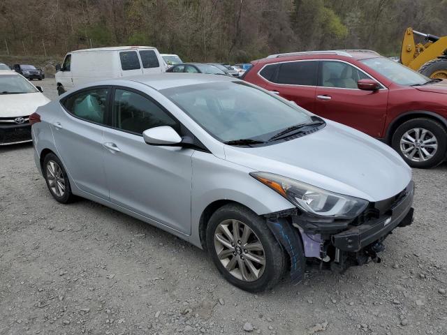  HYUNDAI ELANTRA 2014 Srebrny