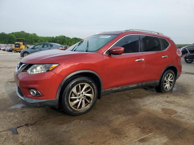  NISSAN ROGUE 2014 Червоний