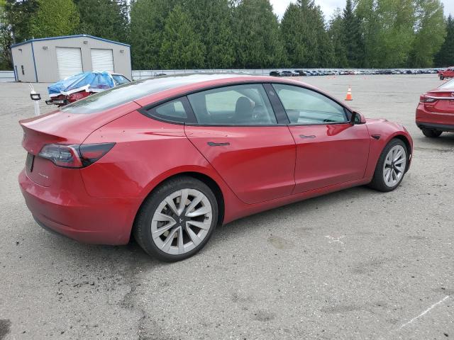  TESLA MODEL 3 2021 Red