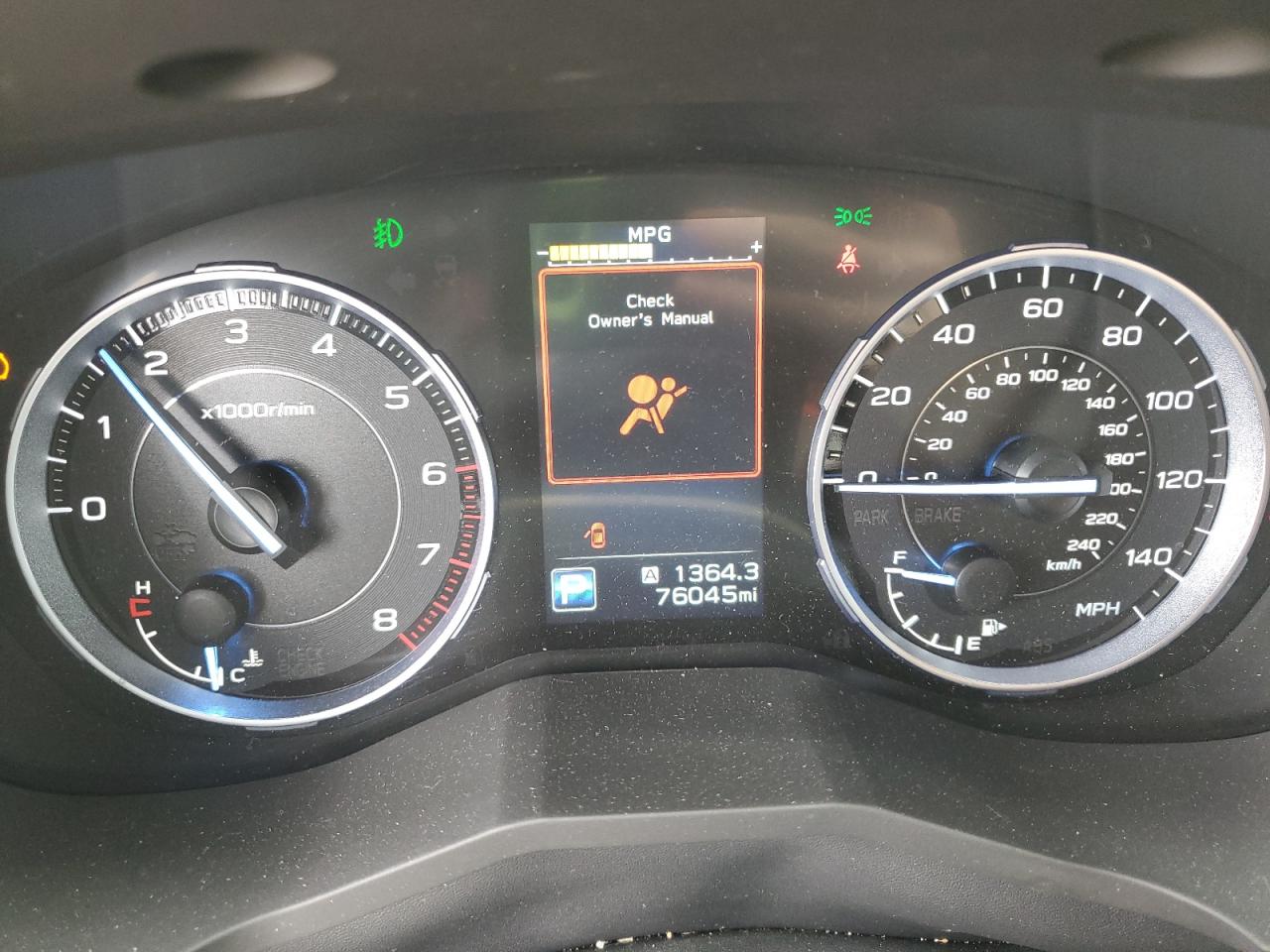 2019 Subaru Ascent Touring VIN: 4S4WMARD1K3404738 Lot: 51235435