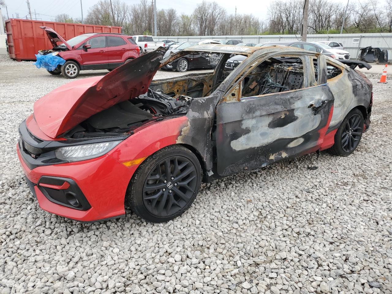 2020 Honda Civic Si იყიდება Columbus-ში, OH - Burn