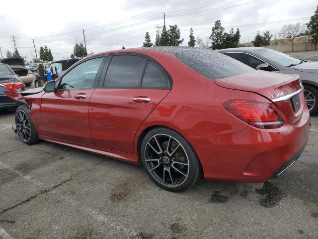  MERCEDES-BENZ C-CLASS 2019 Червоний